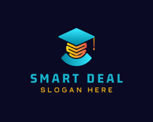 Graduation Cap Degree logo design