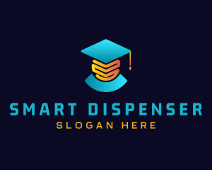 Graduation Cap Degree logo design