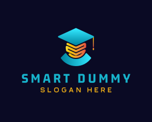 Graduation Cap Degree logo design