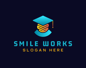 Graduation Cap Degree logo design