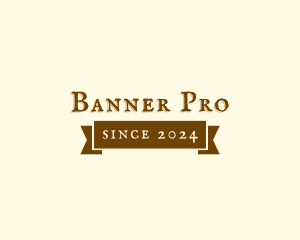 Old Medieval Banner logo design