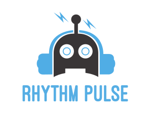 Music Robot Headphones logo