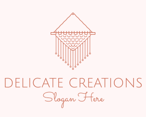 Macrame Woven Decoration Logo