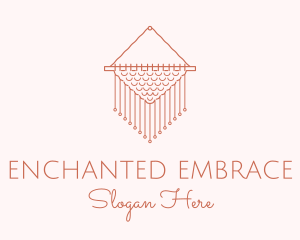 Macrame Woven Decoration Logo