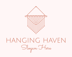 Macrame Woven Decoration logo design