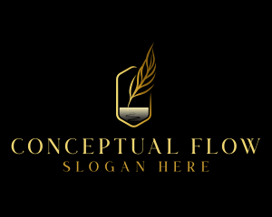 Feather Writing Quill logo