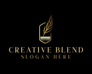 Feather Writing Quill logo