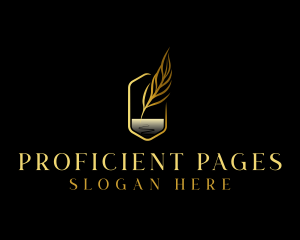 Feather Writing Quill logo