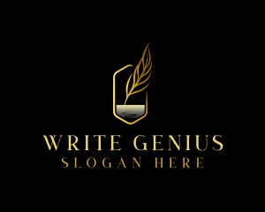 Feather Writing Quill logo