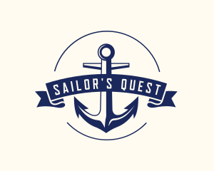 Navy Anchor Sail logo