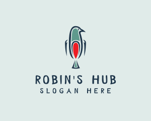 Robin Bird Wildlife logo