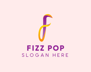 Colorful Letter F  logo design