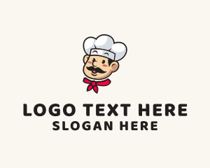 Chef Hat Cooking Logo