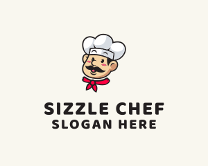 Chef Hat Cooking logo design