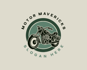 Detailing Motorcycle Garage logo design