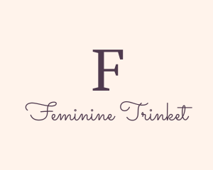 Elegant Feminine Lifestyle logo design