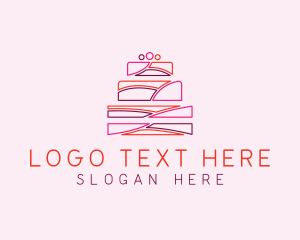 Wedding Cake Dessert logo