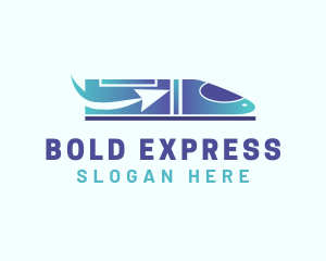 Express Train Shipment logo design