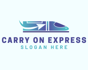 Express Train Shipment logo design