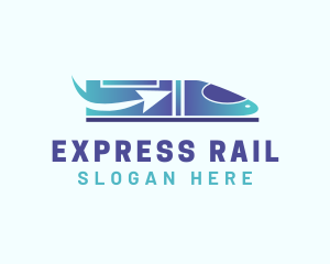 Express Train Shipment logo design