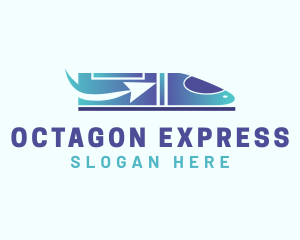 Express Train Shipment logo design