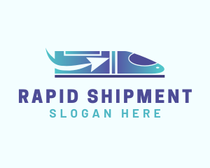 Express Train Shipment logo design