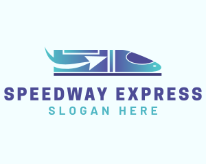 Express Train Shipment logo design