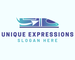 Express Train Shipment logo design