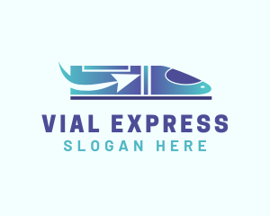 Express Train Shipment logo design