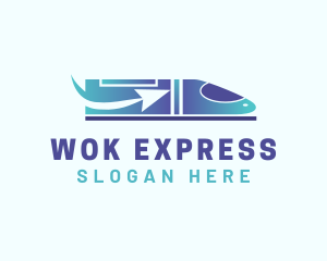 Express Train Shipment logo design