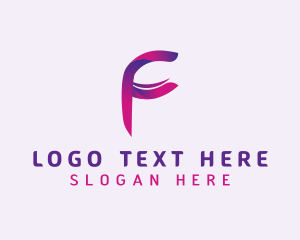 Modern Designer Letter F logo