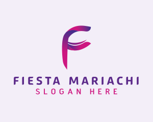 Modern Designer Letter F logo design