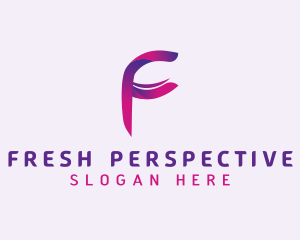 Modern Designer Letter F logo