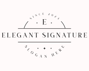 Elegant Luxury Boutique logo design