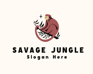 Jungle Monkey Branch logo design