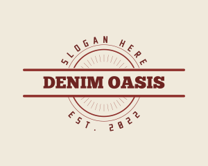 Retro Diner Restaurant Badge logo