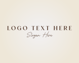 Professional Elegant Signature Logo