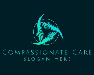 Hand Care Charity logo design