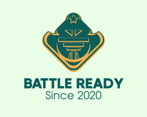 Military Rank Badge logo design