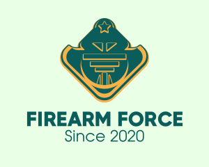 Military Rank Badge logo design