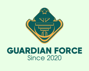 Military Rank Badge logo design