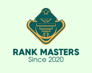 Military Rank Badge logo design