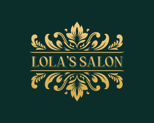 Floral Beauty Salon logo design