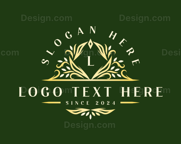 Elegant Floral Boutique Logo