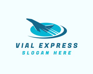 Express Jet Plane  logo design