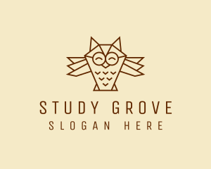 Happy Wise Owl  logo