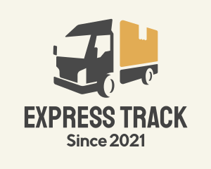 Parcel Truck Logistics logo design