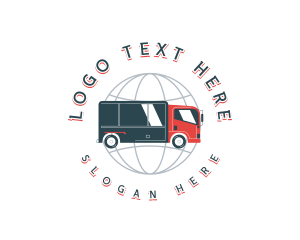 Global Logistics Truck logo