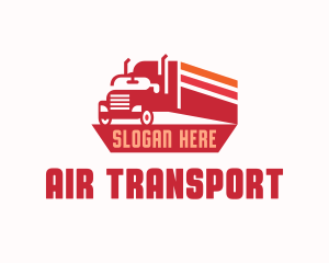 Logistics Transportation Truck logo design