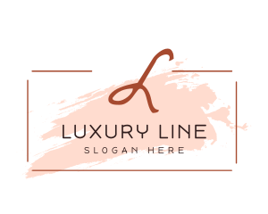 Cosmetic Beauty Letter  logo design